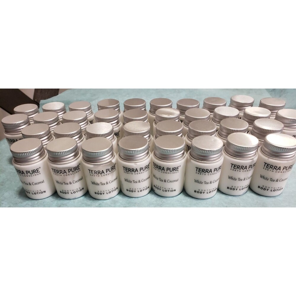 Earth Conscious (36) Travel Size TERRA PURE White Tea & Coconut Body Lotion